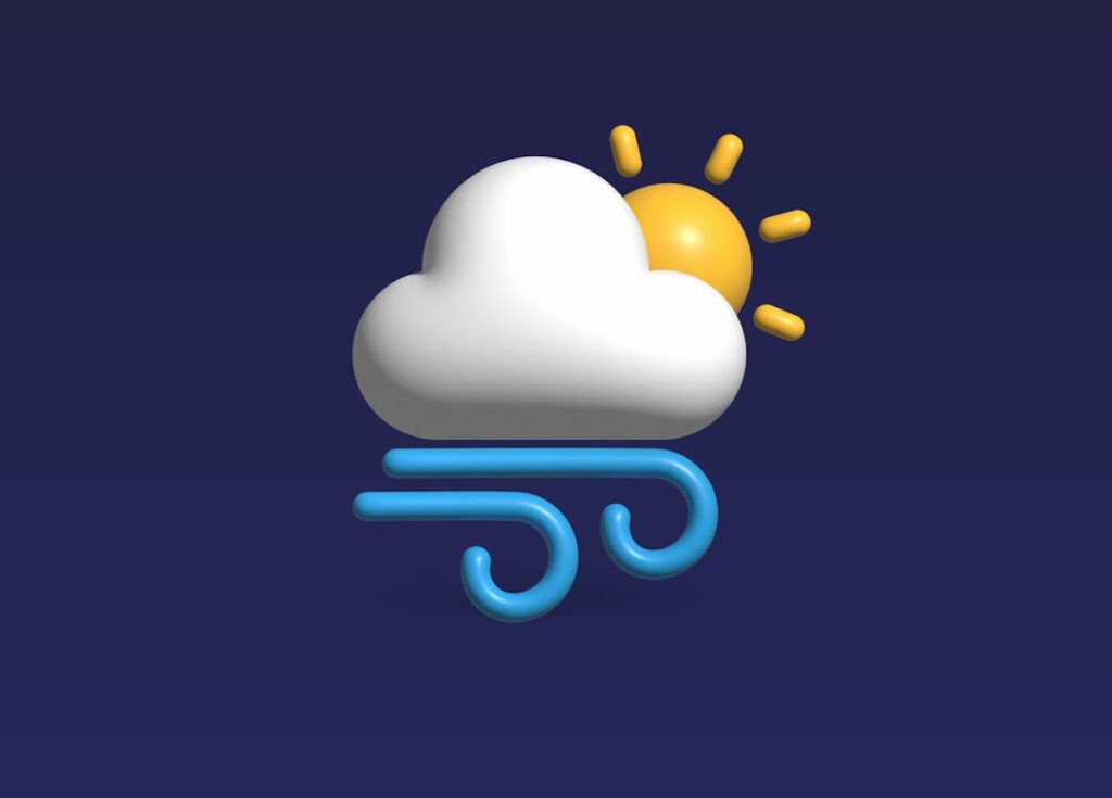 Photo Weather app interface