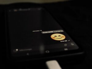Photo Chatbot interface