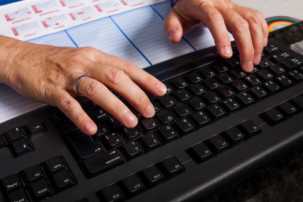 Photo Typing tutor
