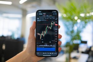 Photo Stock market trading