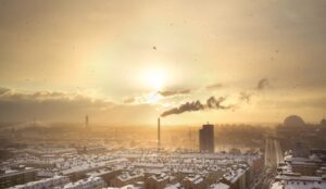 Photo Air pollution and respiratory diseases