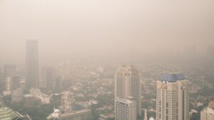 Photo Air pollution and respiratory diseases