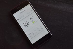 Photo weather forecast app