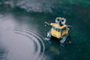 Photo artificial intelligence in distance education