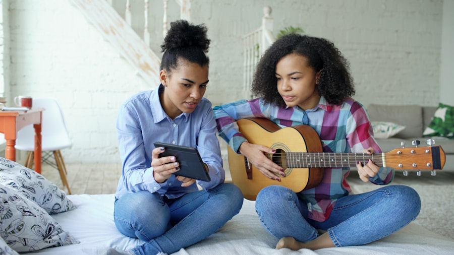 learn musical instruments