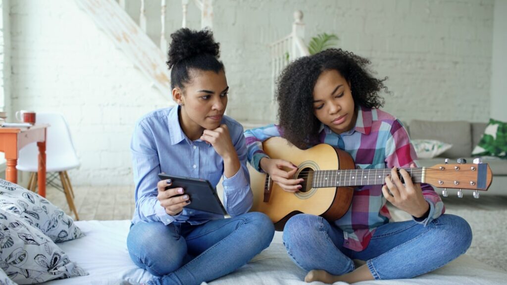 Photo learn musical instruments