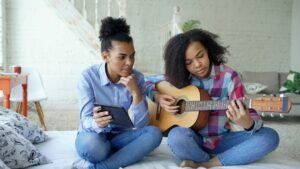 Photo learn musical instruments