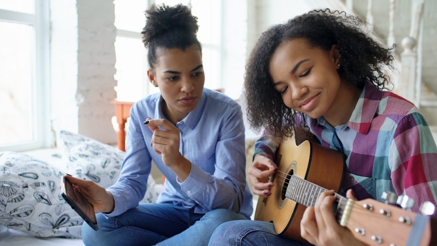 Photo learn musical instruments