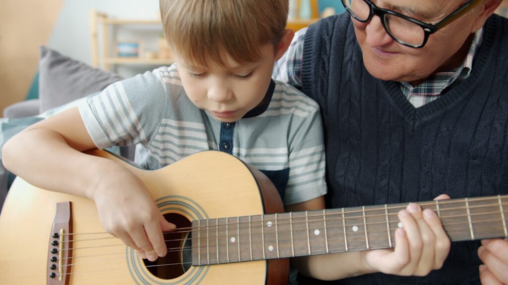 Photo learn musical instruments