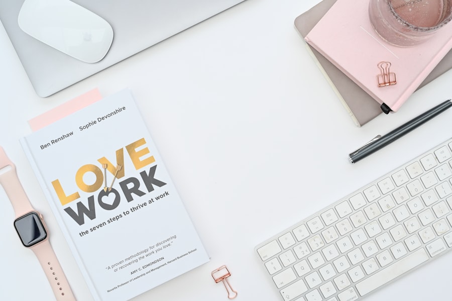 Photo balance between study and work