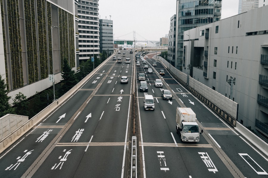 Photo Artificial Intelligence in Transportation and Drivers