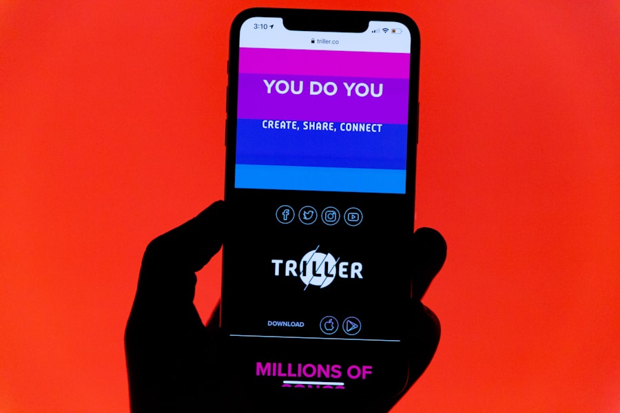 Photo Smartphone marketing with influencers