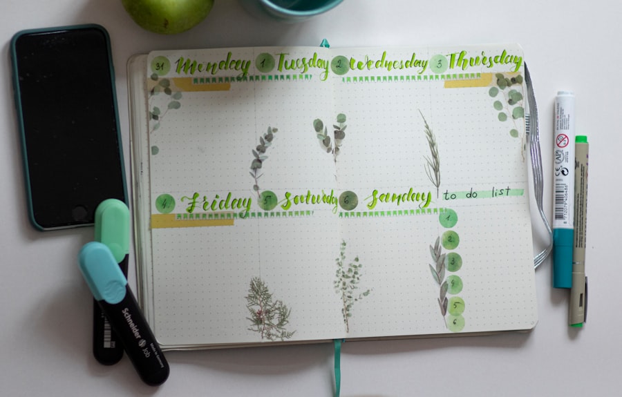 Photo weekly planning apps