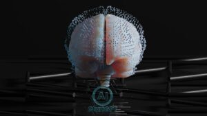 Photo artificial intelligence advertising
