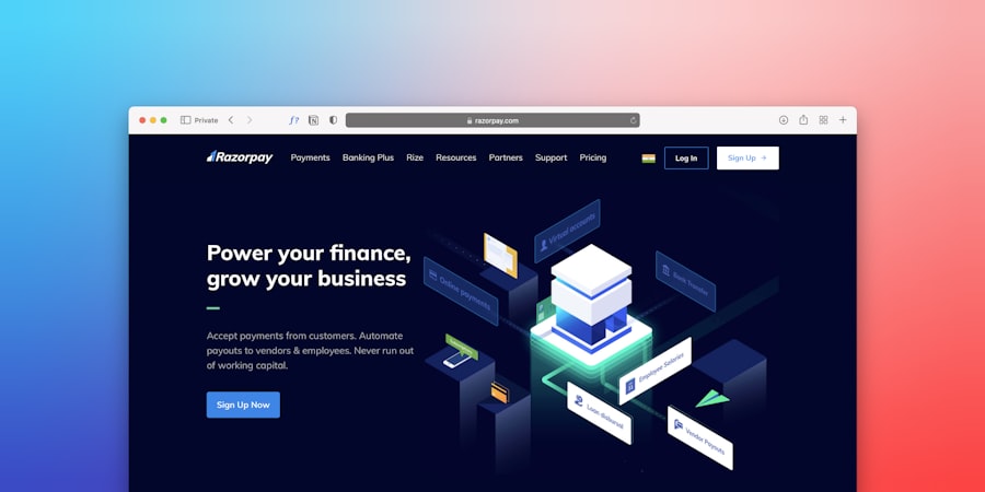 website or application