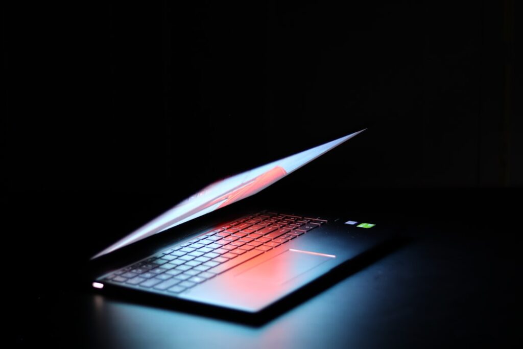 Photo laptop temperature