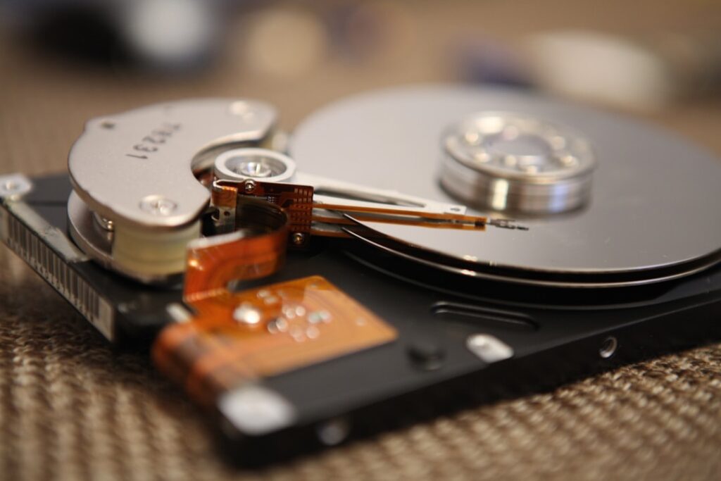 Photo hard drive failure