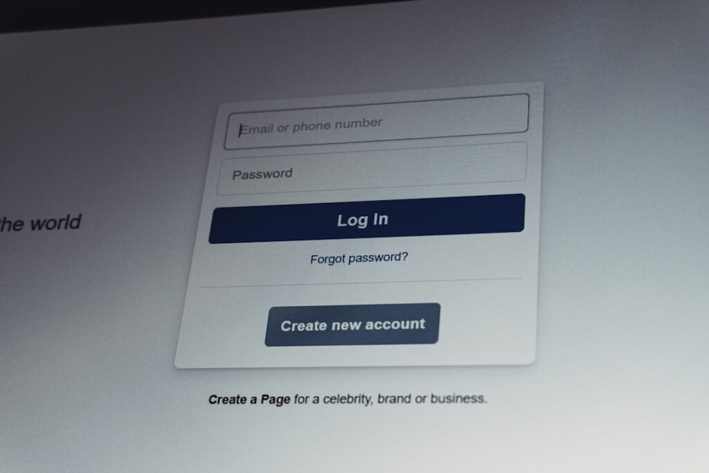 Photo Facebook account security