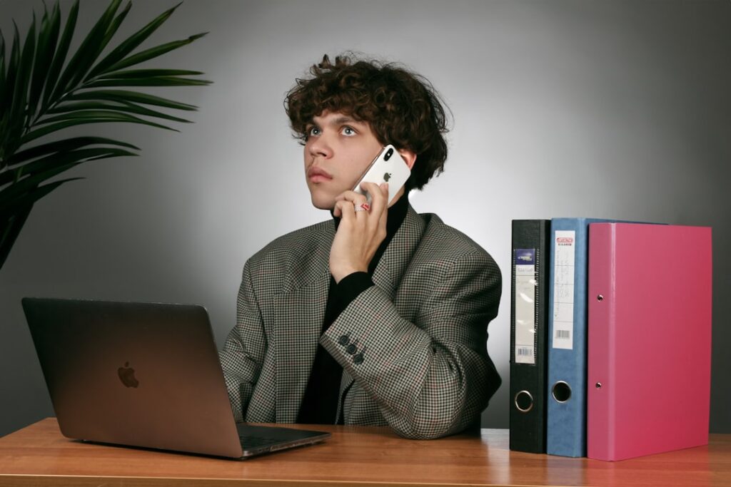 Photo choose a suitable phone for work