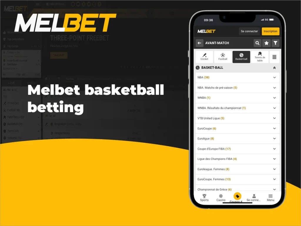 Bet on basketball online with Melbet - Melbet Cote d'Ivoire