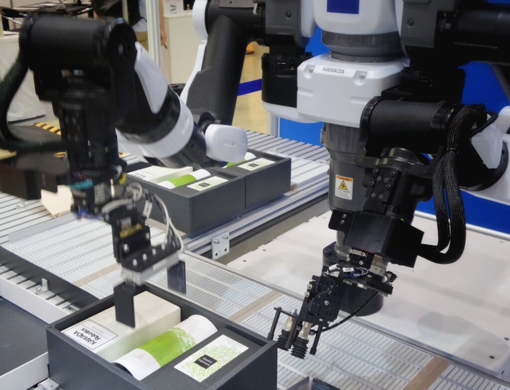 Photo Smart Industrial Robots