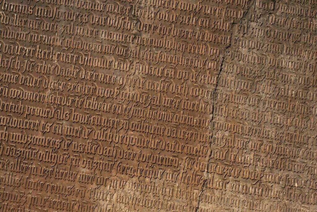 Photo AI archaeology ancient languages decoding