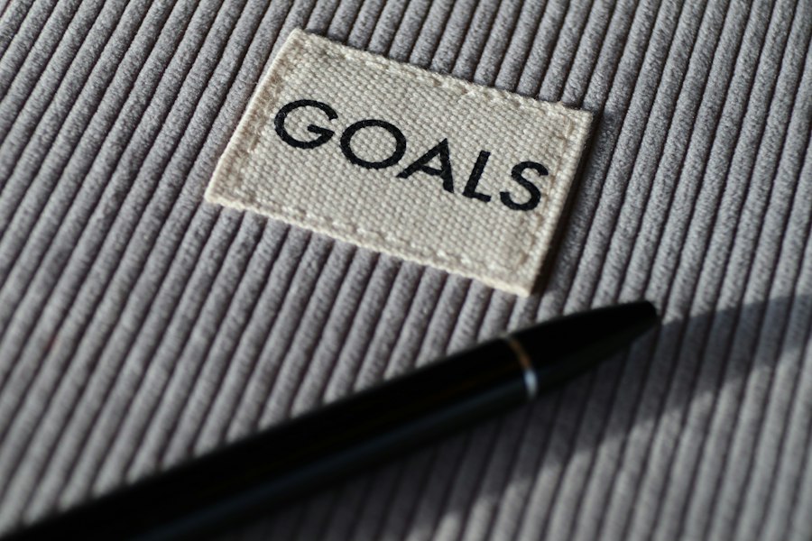 Photo personal blog for self accountability and goal tracking