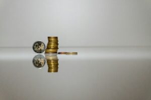 Photo time versus money concept buying time with money