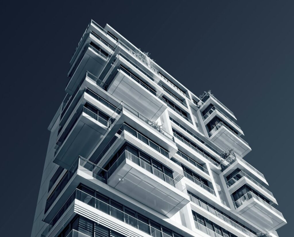Photo smart architectural design building plans lighting ventilation energy optimization
