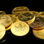 Photo investment portfolio diversification stocks bonds gold