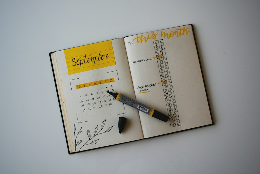 Photo annual goal planning weekly tasks tools