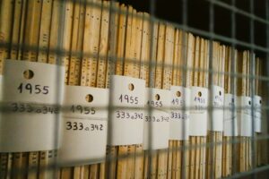 Photo encrypted local document storage