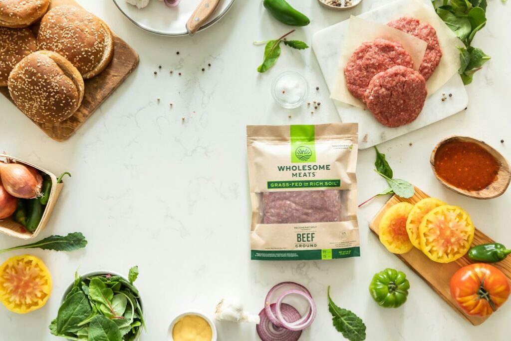 Photo lab-grown meat alternatives development