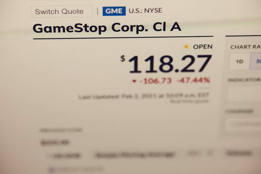 Photo stock market timing mistakes