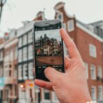 Photo augmented reality AI virtual tour guides