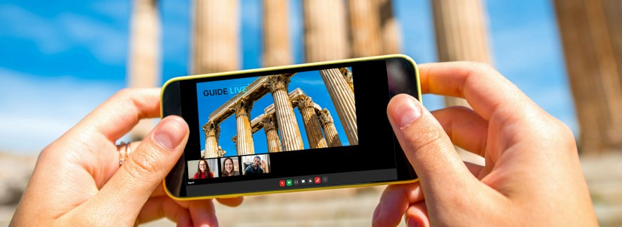 augmented reality AI virtual tour guides