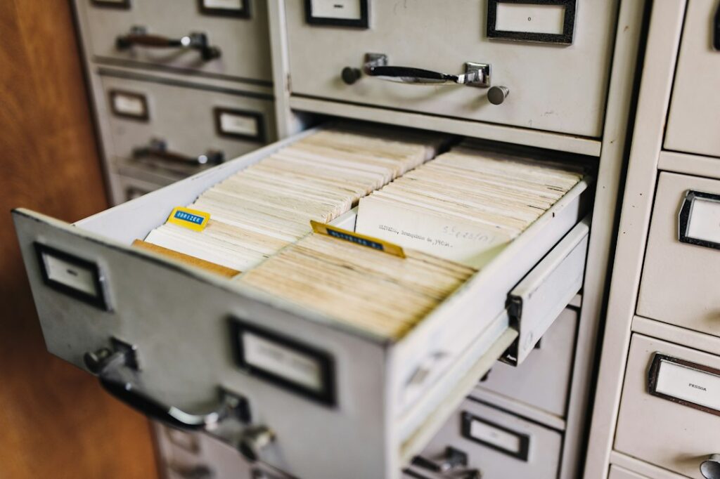 Photo digital personal document organization
