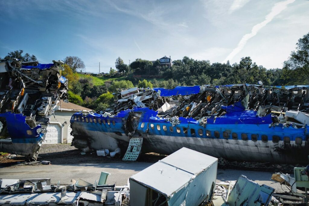 Photo AI-powered robotic waste sorting and recycling management